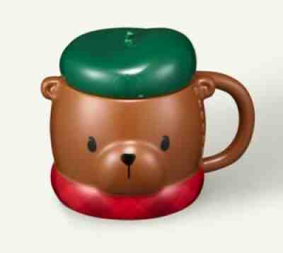 Starbucks korea 21 Christmas Brown Bear Mug 355ml - Sold on eBay Dec 23, 2021 for $66.45