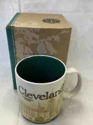 NWT Starbucks Cleveland Ohio Collector Coffee Mug Global City Icon Series 2009 - Sold on eBay Nov 28, 2021 for $66.38