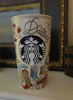 Starbucks NEW Dallas Texas Cowboy Boot Ceramic Traveler Tumbler Coffee 12oz 2016 - Sold on eBay Feb 25, 2022 for $65.00