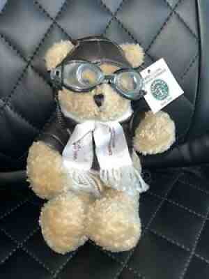 Starbucks Bearista Bear May 2000 Pilot Leadership Northeast Rarest Of All Bears