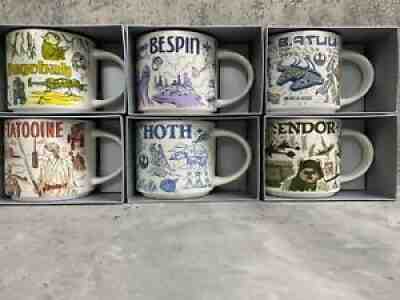 STAR WARS Starbucks Been There Series Mug Set COMPLETE - Sold on eBay Feb 28, 2022 for $600.00