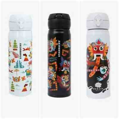 Starbucks indonesia Thermos Dewata Bali Set ( Water Bottle Hot / Cold ) - Sold on eBay Mar 02, 2022 for $200.00