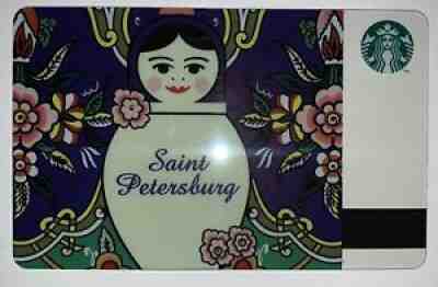 Starbucks 2012 New Logo Saint St. Petersburg Russia Card - Sold on eBay Mar 12, 2022 for $189.99
