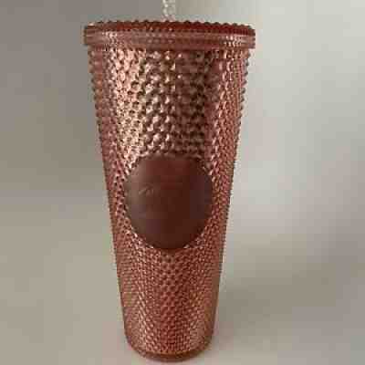 Starbucks OG 2019 Rose Gold Studded Venti 24 Oz Cold Cup New With Tags - Sold on eBay Mar 09, 2022 for $165.00