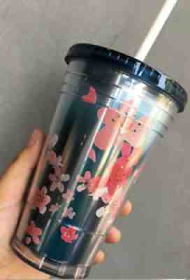 Starbucks China 2016 sakura night Cold Cup 16oz Rare - Sold on eBay Jan 17, 2022 for $155.00
