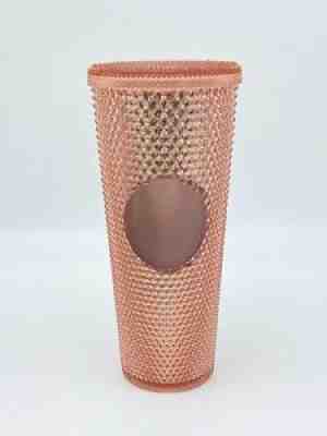 Starbucks Tumbler Rose Gold Studded 24oz 2019 New - Sold on eBay Mar 16, 2022 for $140.00