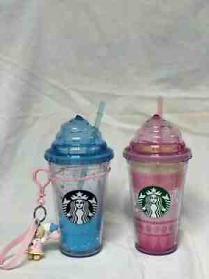 Starbucks 2018 Chinese Whipped Cold Cup + Pink Whipped Cold Cup 16oz set+ DHL - Sold on eBay Mar 09, 2022 for $130.00