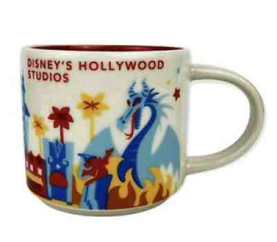 STARBUCKS YOU ARE HERE YAH 14 OZ MUG CUP DISNEY HOLLYWOOD STUDIOS DRAGON RETIRED - Sold on eBay Mar 21, 2022 for $249.98