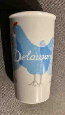 Starbucks RARE 2017 DELAWARE Ceramic Tumbler Travel Mug - Sold on eBay Mar 20, 2022 for $180.00