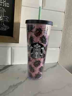 Starbucks tumbler Beatle Roach Bug HTF - Sold on eBay Mar 25, 2022 for $175.00