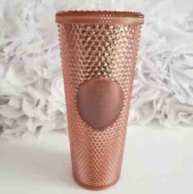 Rose Gold Studded Starbucks Tumbler 2019 Holographic 24oz . Brand New - Sold on eBay Mar 20, 2022 for $152.50