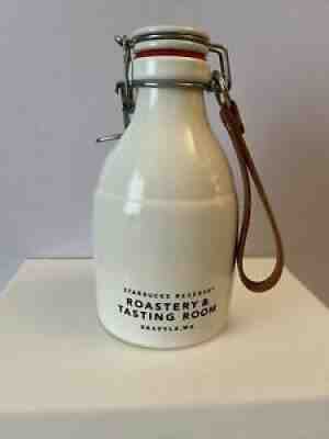 Starbucks Reserve Roastery Growler Tasting Room Seattle Exclusive White Jug Nice - Sold on eBay Mar 11, 2022 for $125.00