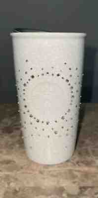 New Starbucks 2016 Swarovski White 12oz Ceramic Coffee Double Wall Mug *RARE* - Sold on eBay Mar 13, 2022 for $125.00