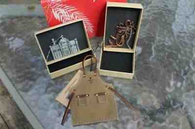 STARBUCKS 2016 ROASTERY ORNAMENTS SET OF 4, APRON, ROASTERY & SIREN 1st Edition - Sold on eBay Mar 23, 2022 for $125.00