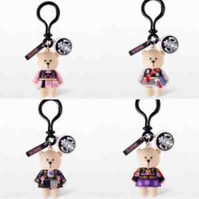 Starbucks BLACKPINK Bearista Bear Keychain Blink K-Pop Korean Costume -no card - Sold on eBay Feb 25, 2022 for $119.99