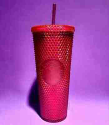 Starbucks Mexico Christmas Collection 2021 Berry Studded 24oz Cold Cup - Sold on eBay Mar 21, 2022 for $111.11