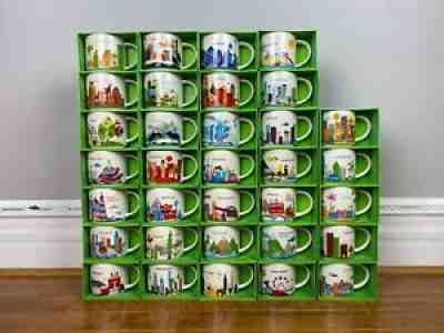 6 Starbucks Mugs - Sold on eBay Mar 14, 2022 for $110.00