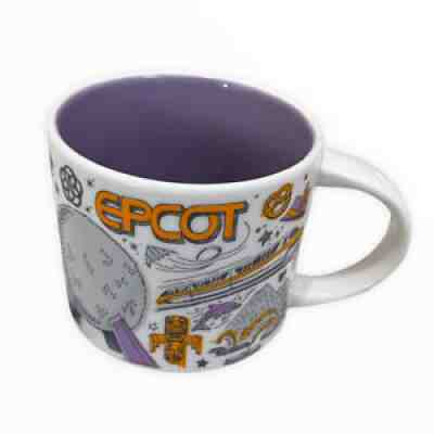 Starbucks 2018 Disney Parks Epcot mug coffee cup purple orange Been there series - Sold on eBay Mar 19, 2022 for $99.71