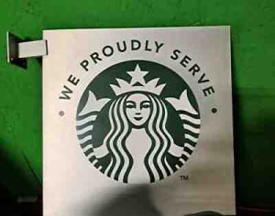 starbucks coffee sign - Sold on eBay Mar 01, 2022 for $99.00