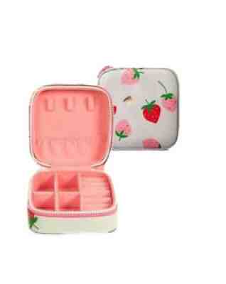 Starbucks Kate Spade Strawberry Box Travel Jewelry Organizer Summer 2022 -x card - Sold on eBay Mar 22, 2022 for $510.00
