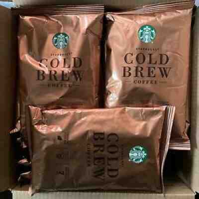 *NEW* Starbucks Cold Brew Coffee Pitcher Packs SEALED 50 Bags Signature Black - Sold on eBay Mar 22, 2022 for $239.99