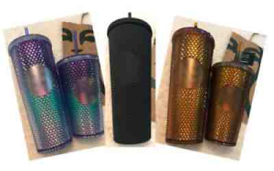 Starbucks Studded Tumbler Collection Matte Black, Honeycomb Set & Blue OmbrÃ© Set - Sold on eBay Mar 27, 2022 for $218.00