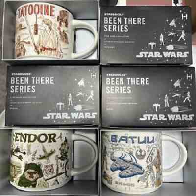 Star Wars Starbucks Been There Series Mug Set Tatooine Batuu Endor Disney Parks - Sold on eBay Mar 30, 2022 for $199.95