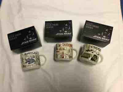 NEW Star Wars Starbucks Been There Series Mug Set Of 3 Tatooine, Batuu & Endor - Sold on eBay Mar 31, 2022 for $195.00