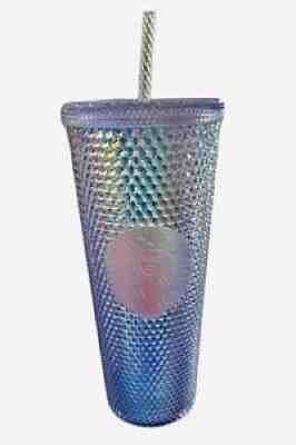 Starbucks Studded Iridescent 2018 UNICORN Sparkle Venti Tumbler 24oz New Rainbow - Sold on eBay Mar 29, 2022 for $175.00