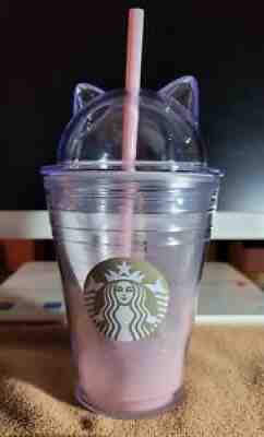 Starbucks Korea 2018 Year Valentine Cat lid cold cup 355ml ..limited +EMS - Sold on eBay Apr 02, 2022 for $153.00