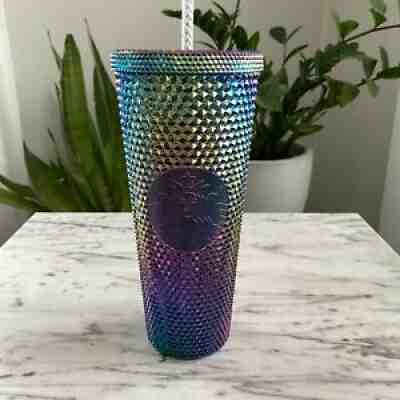 Starbucks Oil Slick Studded 24 Oz Venti New With Tags Cold Cup - Sold on eBay Mar 29, 2022 for $145.00
