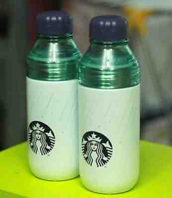 16.9oz Starbucks Korea White Sunny Strap Water Bottle Tumbler 500ml 
