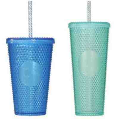 New Starbucks Japan 2022 Logo Cold Cup Tumbler Bumpy studded set of 2 F/S - Sold on eBay Apr 01, 2022 for $125.99