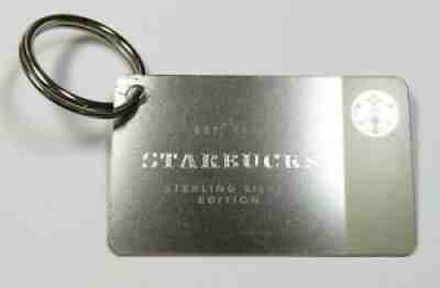 STARBUCKS 925 Sterling Silver Keychain Gift Card (27.2g) #31953K - Sold on eBay Mar 27, 2022 for $99.95