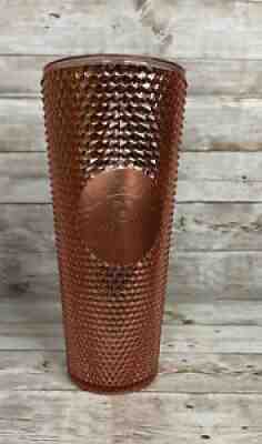 Starbucks Rose Gold Studded Cup Tumbler Venti 24 oz Hologram Spike 2019 NO LID - Sold on eBay Mar 02, 2022 for $98.00