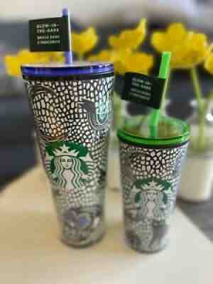 Starbucks Exclusive Limited Edition Halloween 2020 Glow in The Dark Skull SetÂ  - Sold on eBay Mar 09, 2022 for $97.97