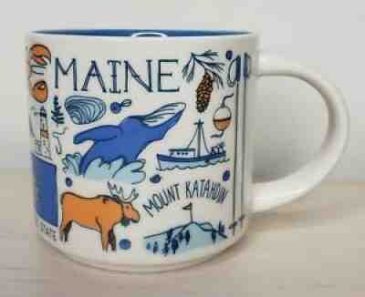 Starbucks Maine Been There Series Mug 14 oz