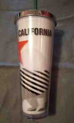 Starbucks 2014 California Bear Red Star Tumbler Venti Acrylic Cold Cup Rare Used - Sold on eBay Apr 06, 2022 for $220.00
