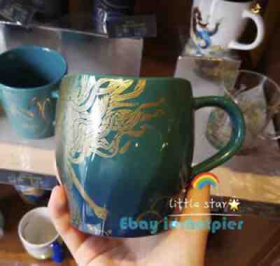 Retro Starbucks 2017 China Anniversary 14oz Deep Sea Mermaid Blue ceramic Mug - Sold on eBay Apr 06, 2022 for $115.99