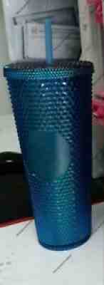 Starbucks Indonesia New Release 2022- Valentine Blue Cold Cup 24oz - Studded Cup - Sold on eBay Mar 19, 2022 for $99.00