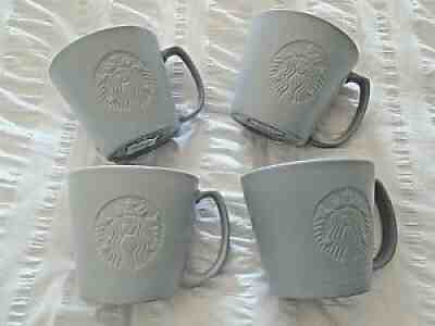 NEW~STARBUCKS GRANDE:Four (4)Gray Siren Anniversary 16 Oz Mugs 2020 Rare Perfect - Sold on eBay Mar 28, 2022 for $94.99