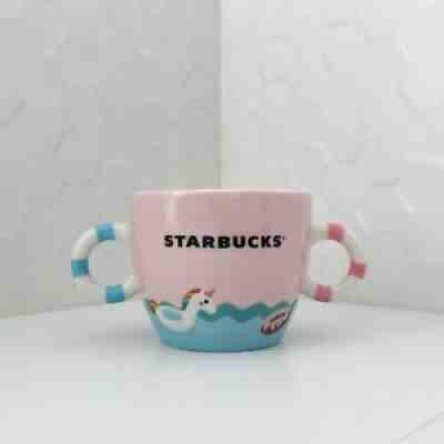 RARE 2019 Starbucks China Summer Water Park Unicorn Float Double Handle 8oz Mug - Sold on eBay Mar 08, 2022 for $90.00