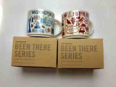 New Starbucks Washington DC & Maryland Mugs Set Been There Series JUST RELEASED - Sold on eBay Mar 18, 2022 for $89.99