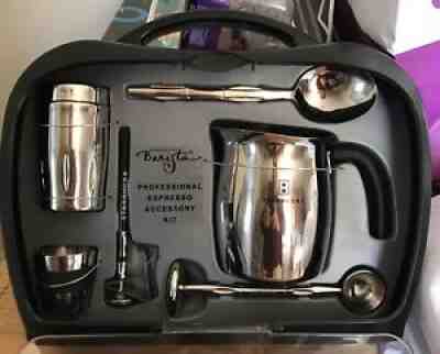 Starbucks Barista Professional Espresso Accessory Kit Stainless Steel - Sold on eBay Mar 21, 2022 for $89.99
