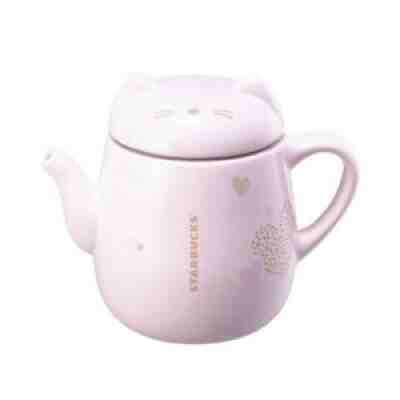 Starbucks Korea Valentine Cat Tea Pot 440ml 2018 Valentine's Day Limited - Sold on eBay Mar 27, 2022 for $89.99