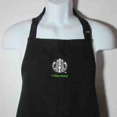 Starbucks Embroidered Employee Uniform Apron Black Coffee Master Barista - Sold on eBay Mar 17, 2022 for $89.95