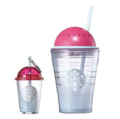 Starbucks Korea 2017 Summer Watermelon Cold Cup 473ml + keychain, EMS shipping - Sold on eBay Mar 13, 2022 for $89.11
