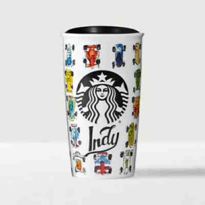 [Starbucks] Indianapolis Double Wall Traveler - 12 oz - Sold on eBay Mar 06, 2022 for $88.99