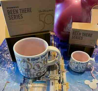 Starbucks Been There Series Disney Magic Kingdom 50th Anniversary Mug & Ornament - Sold on eBay Mar 26, 2022 for $99.99
