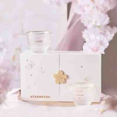 New Starbucks 2022 China Sakura Blossom 6oz Glass Cup Set With Gift Box - Sold on eBay Apr 04, 2022 for $99.99